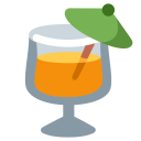 پیش‌نمایش فایل tropical-drink-beverage-bar-glass-emoj-symbol از پک خوراکی و نوشیدنی تویموجی