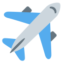 پیش‌نمایش فایل aeroplane-airplane-plane-air-transportation-vehicle-pessanger-people-emoj-symbol از پک سفر و مکان های توئیجی
