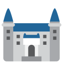پیش‌نمایش فایل castle-king-kingdom-palace-building-emoj-symbol از پک سفر و مکان های توئیجی