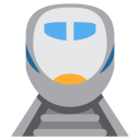 پیش‌نمایش فایل high-speed-bullet-train-railway-engine-emoj-symbol از پک سفر و مکان های توئیجی