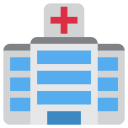 پیش‌نمایش فایل hospital-doctor-medicine-emergency-service-healthcare-emoj-symbol از پک سفر و مکان های توئیجی