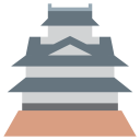 پیش‌نمایش فایل japanese-castle-king-kingdom-palace-building-emoj-symbol از پک سفر و مکان های توئیجی