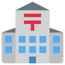 پیش‌نمایش فایل japanese-post-office-government-official-building-landmark-emoj-symbol از پک سفر و مکان های توئیجی