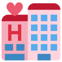 پیش‌نمایش فایل love-hotel-restaurant-building-food-drink-resident-stay-travelling-emoj-symbol از پک سفر و مکان های توئیجی
