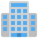 پیش‌نمایش فایل office-building-working-place-infrastructure-real-estate-emoj-symbol از پک سفر و مکان های توئیجی