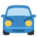 پیش‌نمایش فایل oncoming-car-automobile-vehicle-personal-family-transportation-emoj-symbol از پک سفر و مکان های توئیجی