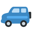 پیش‌نمایش فایل sports-utility-vehicle-suv-car-personal-transportation-emoj-symbol از پک سفر و مکان های توئیجی