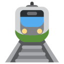 پیش‌نمایش فایل tram-on-road-train-railway-emoj-symbol از پک سفر و مکان های توئیجی