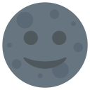 پیش‌نمایش فایل dark-moon-with-face-phase از پک حیوان و طبیعت