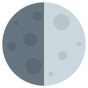 پیش‌نمایش فایل first-quarter-moon-half-dark-flag-mark از پک حیوان و طبیعت