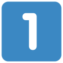 پیش‌نمایش فایل 1-one-digital-number-numerical-numbers از پک شخصیت ها و اعداد