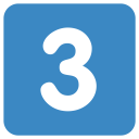 پیش‌نمایش فایل 3-three-digital-number-numerical-numbers از پک شخصیت ها و اعداد