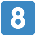 پیش‌نمایش فایل 8-eight-digital-number-numerical-numbers از پک شخصیت ها و اعداد