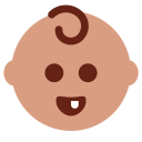 پیش‌نمایش فایل baby-medium-skin-tone-young-kid از پک صورتک های خندان و مردم