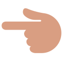 پیش‌نمایش فایل backhand-finger-hand-index-medium-skin-tone-point از پک صورتک های خندان و مردم