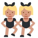 پیش‌نمایش فایل bunny-ear-dancer-partying-lady-ladies از پک صورتک های خندان و مردم