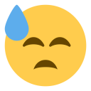 پیش‌نمایش فایل cold-face-sweat-sad-emoji از پک صورتک های خندان و مردم