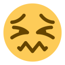پیش‌نمایش فایل confounded-face-sad-cry-unhappy-emoji از پک صورتک های خندان و مردم