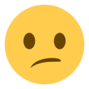 پیش‌نمایش فایل confused-face-amaze-emoji از پک صورتک های خندان و مردم