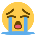 پیش‌نمایش فایل cry-face-sad-sob-tear-emoji از پک صورتک های خندان و مردم