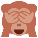 پیش‌نمایش فایل evil-face-forbidden-gesture-monkey-no-not-prohibited-see از پک صورتک های خندان و مردم