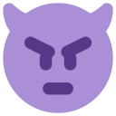 پیش‌نمایش فایل face-fairy-tale-fantasy-horns-smile-emoji-devil-1 از پک صورتک های خندان و مردم