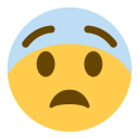 پیش‌نمایش فایل face-fear-fearful-scared-emoji از پک صورتک های خندان و مردم