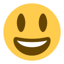 پیش‌نمایش فایل face-mouth-open-smile-happy-emoji از پک صورتک های خندان و مردم