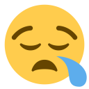 پیش‌نمایش فایل face-sleep-emoji-tired از پک صورتک های خندان و مردم