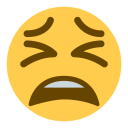 پیش‌نمایش فایل face-tired-unhappy-sad-emoji از پک صورتک های خندان و مردم