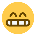 پیش‌نمایش فایل grinning-face-with-smiling-eyes-happy-emoji از پک صورتک های خندان و مردم