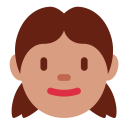 پیش‌نمایش فایل medium-skin-tone-virgo-young-zodiac از پک صورتک های خندان و مردم