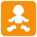 پیش‌نمایش فایل baby-changing از پک نمادها