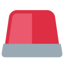 پیش‌نمایش فایل beacon-car-light-police-revolving از پک نمادها