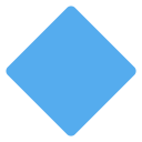 پیش‌نمایش فایل diamond-geometric-blue از پک نمادها