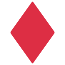 پیش‌نمایش فایل diamond-suit-card از پک نمادها