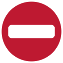 پیش‌نمایش فایل entry-forbidden-no-not-prohibited-traffic از پک نمادها