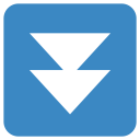 پیش‌نمایش فایل fast-down-arrow-double از پک نمادها