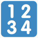 پیش‌نمایش فایل input-numbers-numerical از پک نمادها