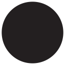 پیش‌نمایش فایل round-black-circle از پک نمادها