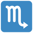 پیش‌نمایش فایل scorpio-scorpion-zodiac از پک نمادها