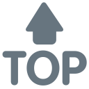 پیش‌نمایش فایل top-arrow از پک نمادها