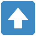 پیش‌نمایش فایل up-arrow-cardinal-direction-north از پک نمادها