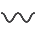پیش‌نمایش فایل wavy-dash-punctuation از پک نمادها