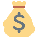 پیش‌نمایش فایل bag-dollar-money-moneybag از پک اشیاء مفید