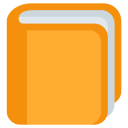 پیش‌نمایش فایل book-cover-education-notebook-orange-close از پک اشیاء مفید