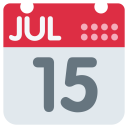پیش‌نمایش فایل date-calender-jul-july-day-1 از پک اشیاء مفید