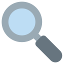 پیش‌نمایش فایل left-pointing-glass-magnifying-search-tool از پک اشیاء مفید