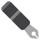پیش‌نمایش فایل nib-black-pen-ink-fountain-write-point از پک اشیاء مفید