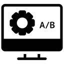 پیش‌نمایش فایل ab-testing-setting-1462265 از پک نمودار جریان
